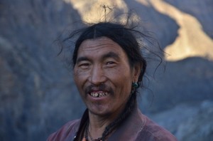 Luc - habitant du Dolpo dans le village de Terang (Nepal)